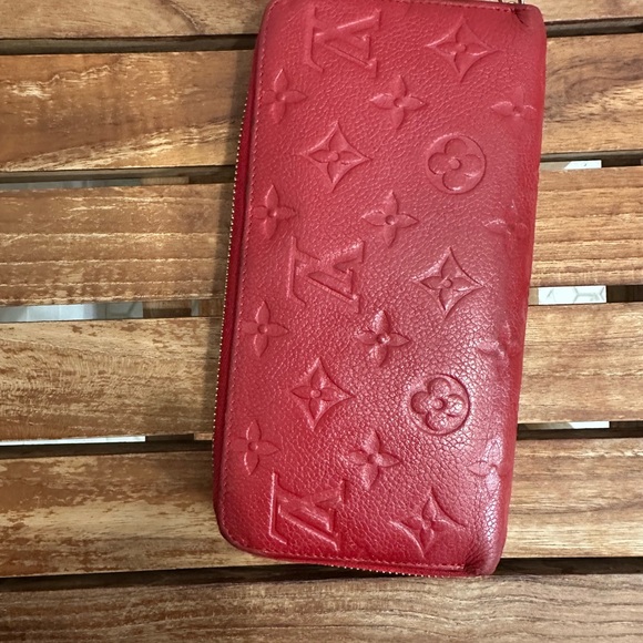 🔥🔥LOUIS VUITTON EMPREINTE CLEMENCE ZIPPY WALLET - Picture 5 of 6